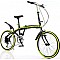 Αεροδυναμικό έξυπνο σπαστό ποδήλατο κίτρινο Clever 090017