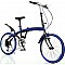 Αεροδυναμικό έξυπνο σπαστό ποδήλατο μπλε Clever 090017