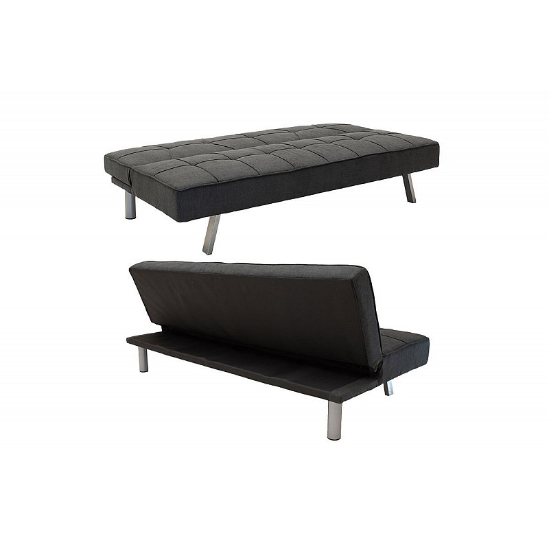 Καναπές-κρεβάτι OSLO 3Θέσιος Ύφασμα Μαύρο Bjorn 175X83X74cm OSLO5300-0013 Καναπές-κρεβάτι OSLO 3Θέσιος Ύφασμα Μαύρο Bjorn 175X83X74cm OSLO5300-0013