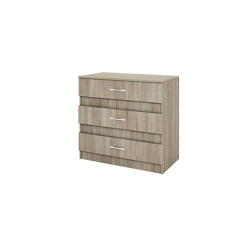Συρταριέρα 80x43.5x76cm Bjorn sonoma μοριοσανίδα OSLO5300-3001