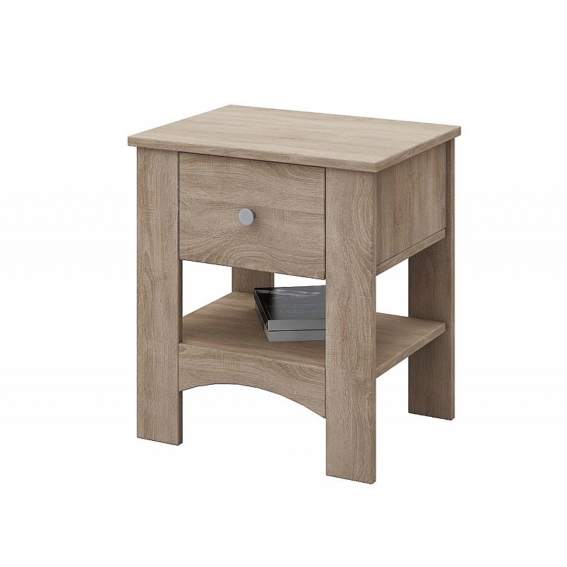 Κομοδίνο 45x35.x51cm Bjorn sonoma μοριοσανίδα OSLO5300-3014