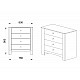 Συρταριέρα 80x40.5x91cm Bjorn sonoma μοριοσανίδα OSLO5300-3016 Συρταριέρα 80x40.5x91cm Bjorn sonoma μοριοσανίδα OSLO5300-3016