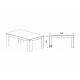 Τραπέζι τραπεζαρίας 150x90x76cm Bjorn Sonoma μοριοσανίδα OSLO5300-6239 Τραπέζι τραπεζαρίας 150x90x76cm Bjorn Sonoma μοριοσανίδα OSLO5300-6239