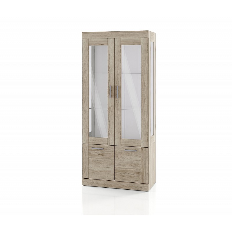 Βιτρίνα 80x40x181cm Bjorn sonoma μοριοσανίδα OSLO5300-6241 Βιτρίνα 80x40x181cm Bjorn sonoma μοριοσανίδα OSLO5300-6241