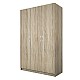 Ντουλάπα 3φυλλη sonoma μοριοσανίδα 120x52.5x191cm Bjorn OSLO5300-1002 Ντουλάπα 3φυλλη sonoma μοριοσανίδα 120x52.5x191cm Bjorn OSLO5300-1002