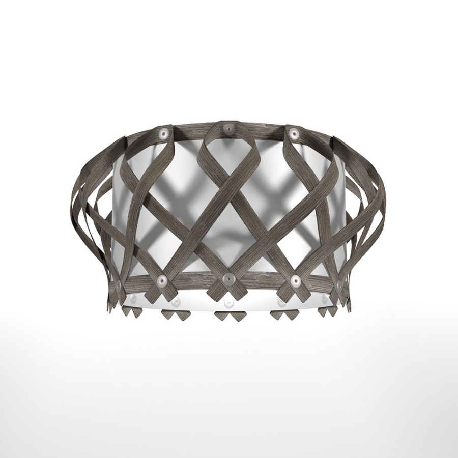 Φωτιστικό Κρεμαστό Venice Μονόφωτο Γκρί (PP-PVC) Ε27 42x42x80cm