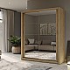 Ντουλάπα Reflex Σονόμα με καθρέφτη 180x60x215cm Ντουλάπα Reflex Σονόμα με καθρέφτη 180x60x215cm
