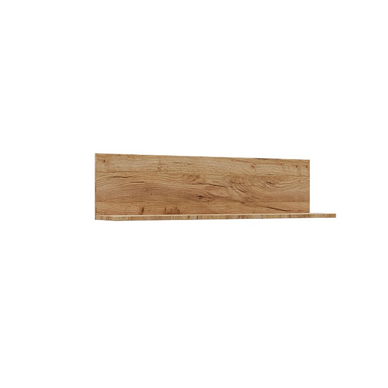 Κρεμαστό Ράφι Callisto-100 Χρυσό Δρυς 100x19.5x25cm