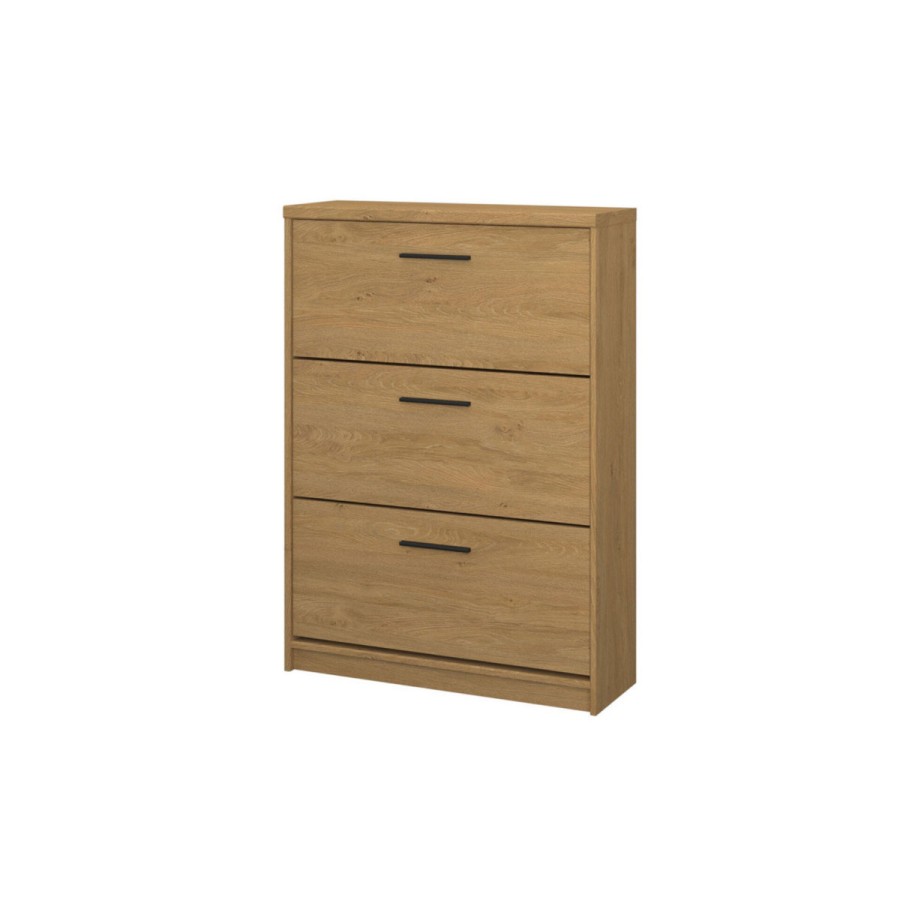 Παπουτσοθήκη Pavi 3K Βελανιδιά 84.3x28.8x118.4cm