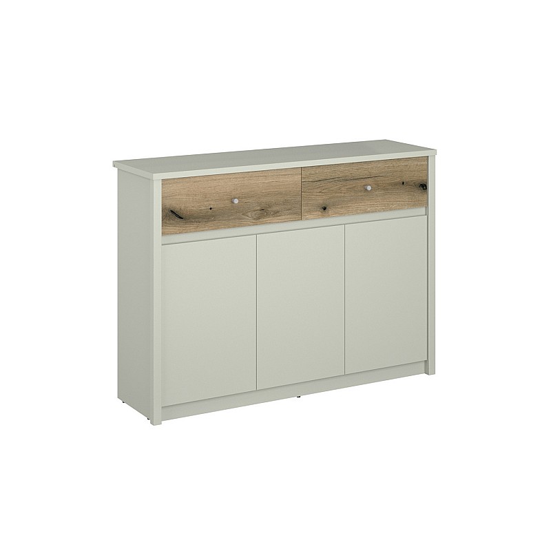 Μπουφές Karin Cashmere-Evoke Oak 126x36.5x91cm