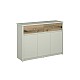Μπουφές Karin Cashmere-Evoke Oak 126x36.5x91cm Μπουφές Karin Cashmere-Evoke Oak 126x36.5x91cm