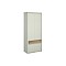 Ντουλάπα Δίφυλλη Karin Cashmere-Evoke Oak 87x50.5x210.5cm