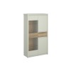 Βιτρίνα Karin Cashmere-Evoke Oak 86x36.5x153cm