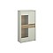 Βιτρίνα Karin Cashmere-Evoke Oak 86x36.5x153cm