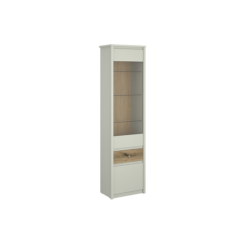 Βιτρίνα Karin Cashmere-Evoke Oak 56x36.5x210.5cm
