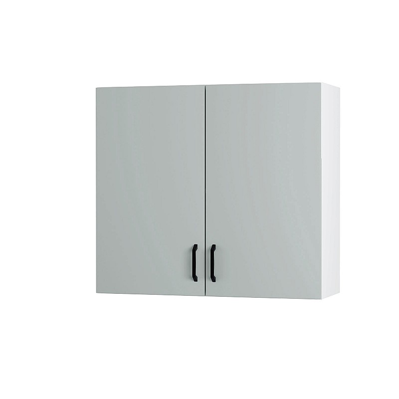 Modest Πάνω Ντουλάπι Γκρι 80x32x72εκ