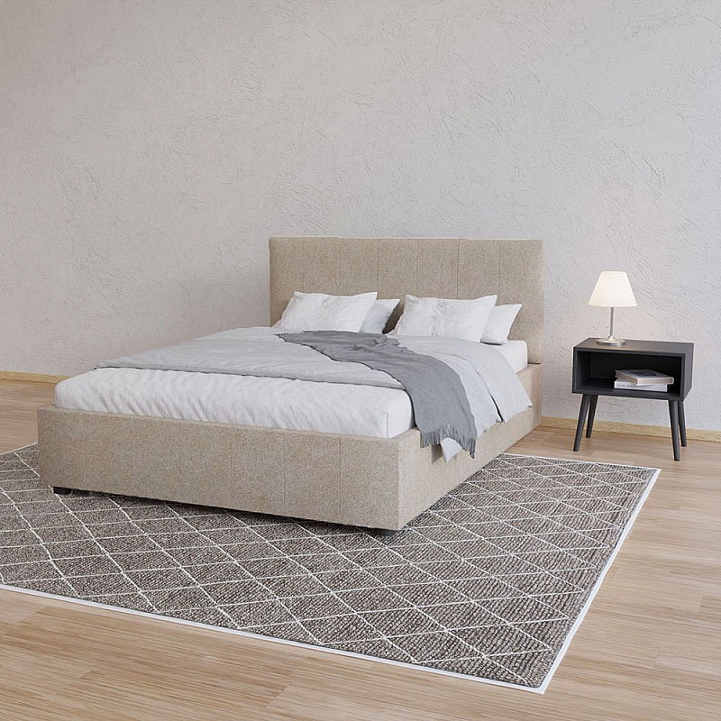 Κρεβάτι Billy Μπεζ 150x200cm