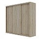 Ντουλάπα Grandio Σονόμα 250x60x215cm Ντουλάπα Grandio Σονόμα 250x60x215cm