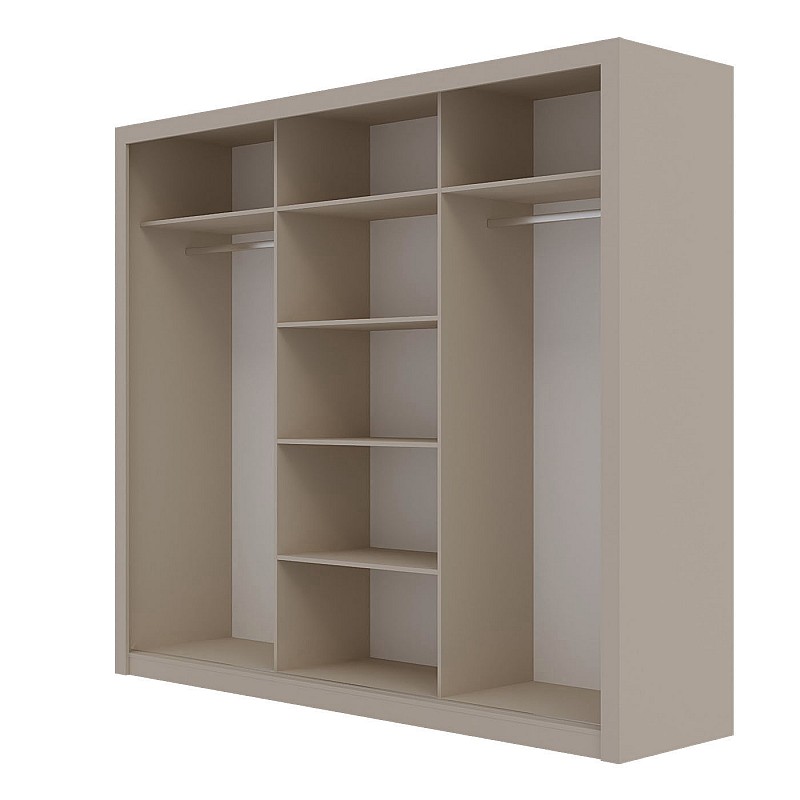 Ντουλάπα Grandio Cashmere 250x60x215cm Ντουλάπα Grandio Cashmere 250x60x215cm