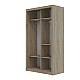 Ντουλάπα Linea Σονόμα 120x60x215cm Ντουλάπα Linea Σονόμα 120x60x215cm