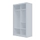 Ντουλάπα Linea Λευκή 120x60x215cm Ντουλάπα Linea Λευκή 120x60x215cm