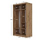 Ντουλάπα Linea Χρυσό Δρυς 120x60x215cm Ντουλάπα Linea Χρυσό Δρυς 120x60x215cm