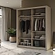 Ντουλάπα Reflex Cashmere 180x60x215cm Ντουλάπα Reflex Cashmere 180x60x215cm