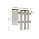 Κρεμάστρα Reno με Καθρέπτη Cashmere 100x10x90cm Κρεμάστρα Reno με Καθρέπτη Cashmere 100x10x90cm