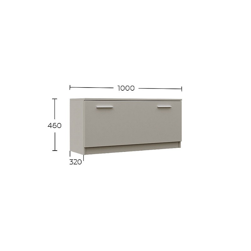 Σετ Εισόδου Reno-B Cashmere 160x32x200cm Σετ Εισόδου Reno-B Cashmere 160x32x200cm