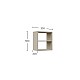 Σετ Εισόδου Reno-S Cashmere 100x32x200cm Σετ Εισόδου Reno-S Cashmere 100x32x200cm