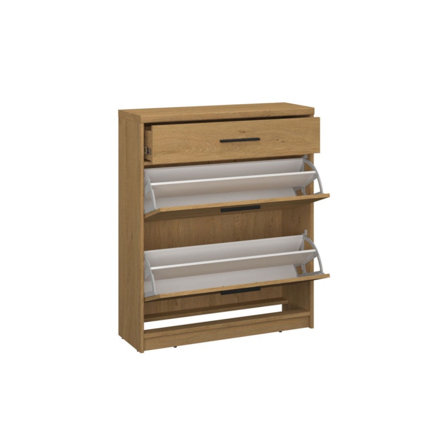 Παπουτσοθήκη Pavi 2K1S Βελανιδιά 84.3x28.8x101.3cm