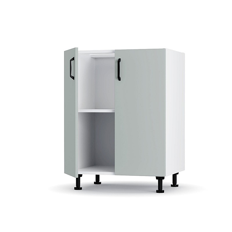 Modest Κάτω Ντουλάπι Γκρι 60x48x82 εκ