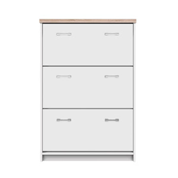 Παπουτσοθήκη Top Mix 80x27x121εκ Λευκό-Σονόμα