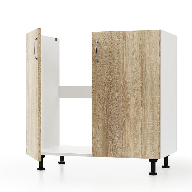 Modest Κάτω Ντουλάπι Νεροχύτη Σονόμα 80x48x82cm