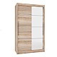Ντουλάπα Δίφυλλη Ilona Sonoma 130x61x215εκ MDF Ντουλάπα Δίφυλλη Ilona Sonoma 130x61x215εκ MDF