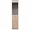 Βιτρίνα Μονόφυλλη Top Mix 1D1W1S 40x33x183εκ Σονόμα με συρτάρι