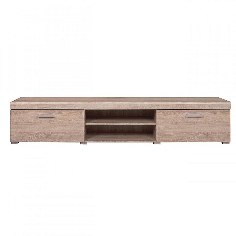 Έπιπλο TV Damis 200x45x39εκ Με MDF Διακόσμηση Sonoma