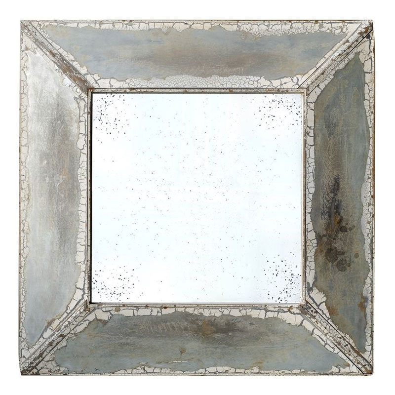 Καθρέπτης τοίχου τετράγωνος κρακελέ-Καθρέφτης Artekko 200-3202