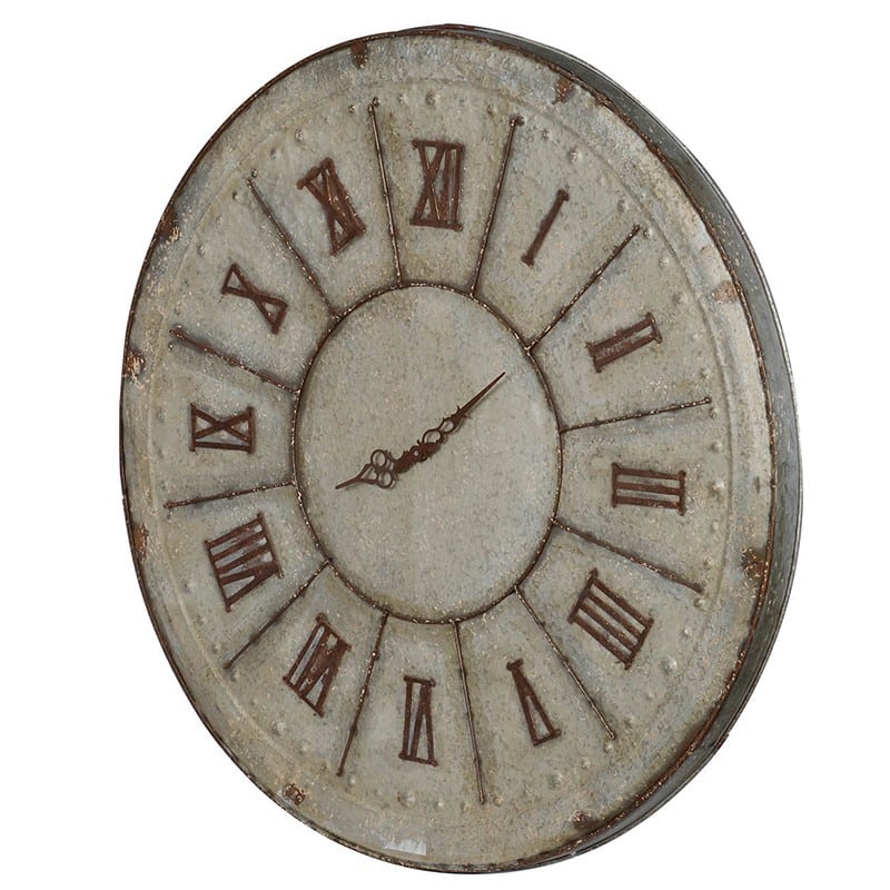 Artekko Zoofur Μεταλλικό Ρολόι Τοίχου 75cm Artekko 31384