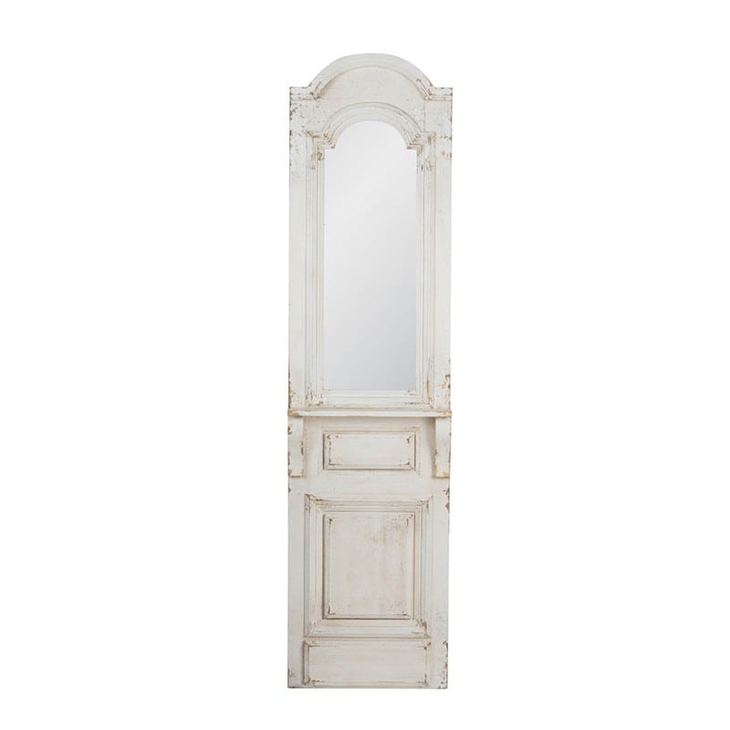 Καθρέπτης ξύλλινος λευκός πόρτα Artekko 44520