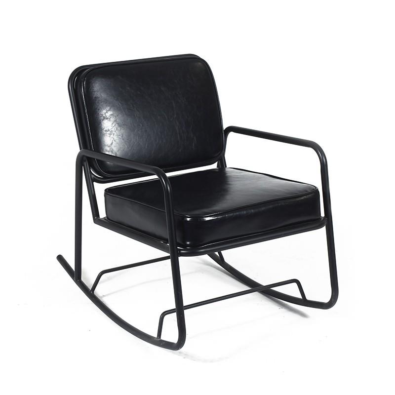 Καρέκλοπολυθρόνα μεταλλική με δέρμα Artekko 717-0025