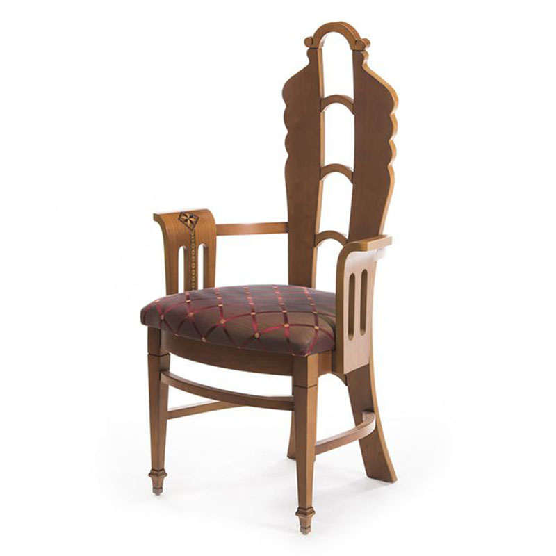 Καρέκλα ύφασμα με ρόμβους "Art Deco" Artekko 731-1007