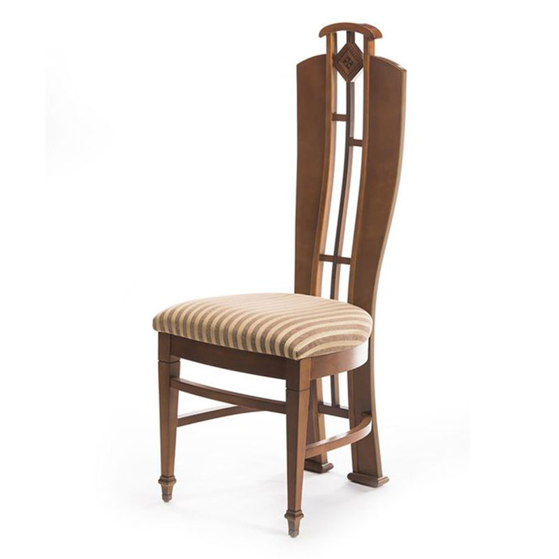 Καρέκλα ύφασμα ριγέ "Art Deco" Artekko 731-1008