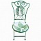Καρέκλα μεταλλική πράσινο 40*40*98 HA0147 Artekko 742-2172