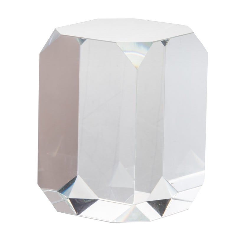 Επιτραπέζιο γυάλινο διακοσμητικό "Cube" Artekko 76939