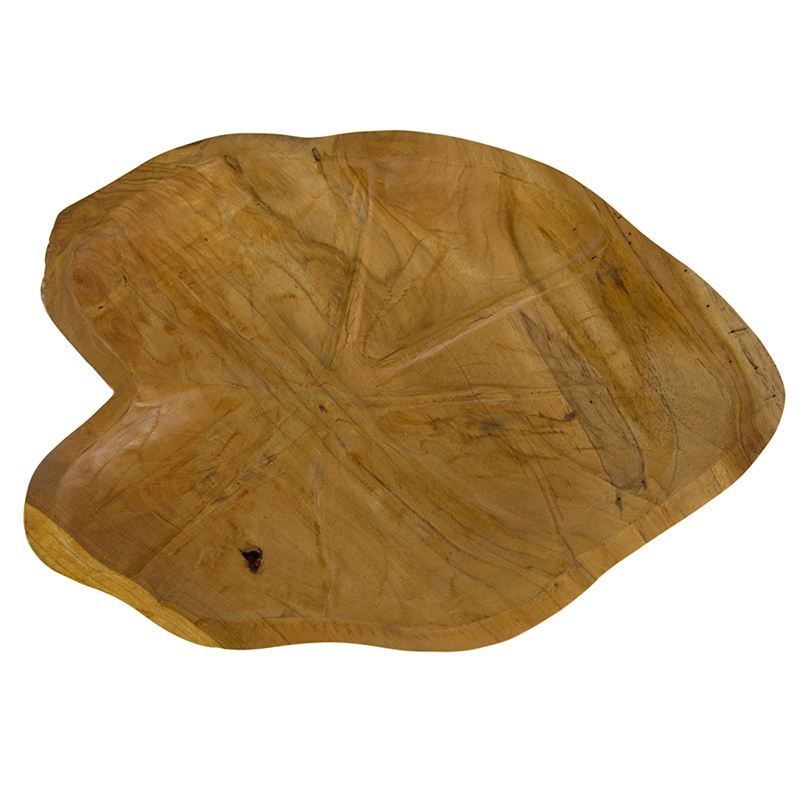 Δίσκος ξύλινος "φυλλο"40X28X6 Artekko SA80207