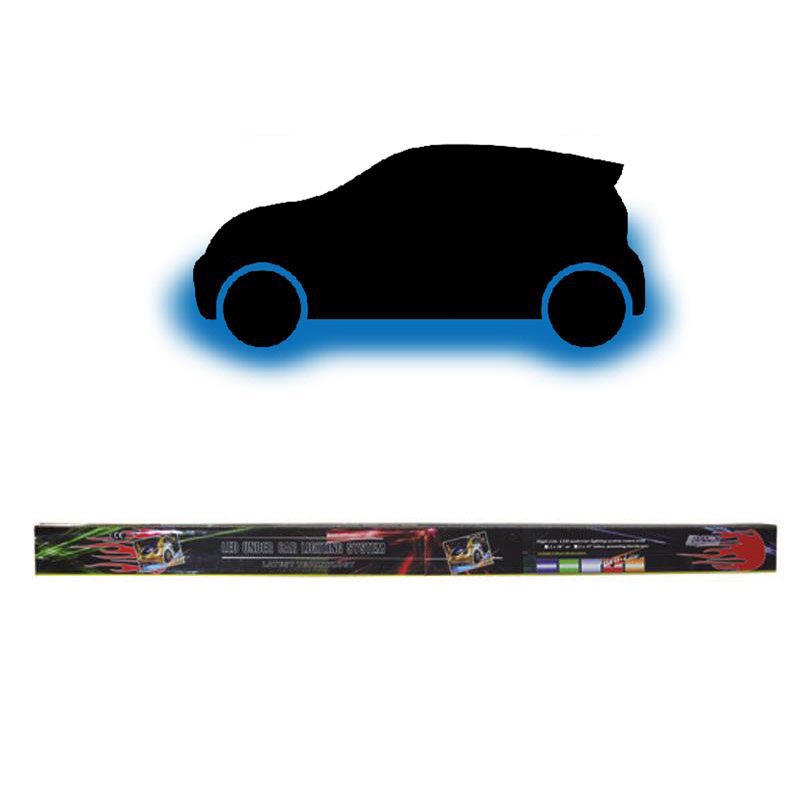 ΦΩΤΙΣΜΟΥ ΚΙΤ UNDERCAR 2*48&#8243; LED - ΜΠΛΕ