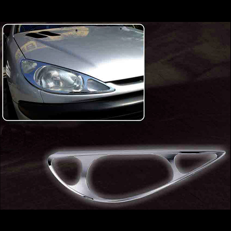 ΦΑΝΑΡΙΩΝ ΜΑΣΚΑΚΙΑ ΕΜΠΡΟΣ PEUGEOT 206 '03 SILVER