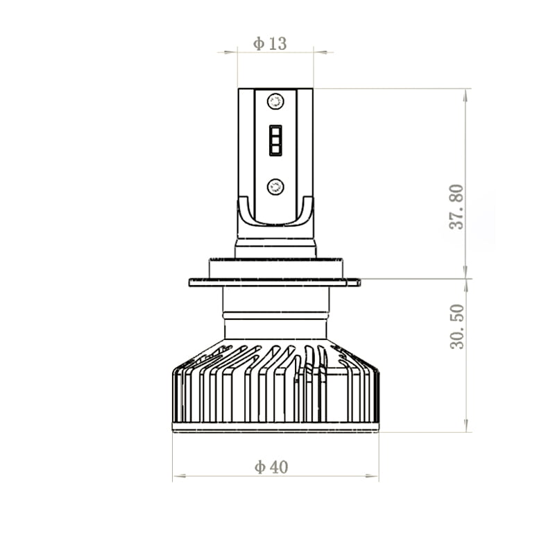 ΣΥΣΤΗΜΑ LED Κ9 H7 ΣΥΣΤΗΜΑ LED Κ9 H7