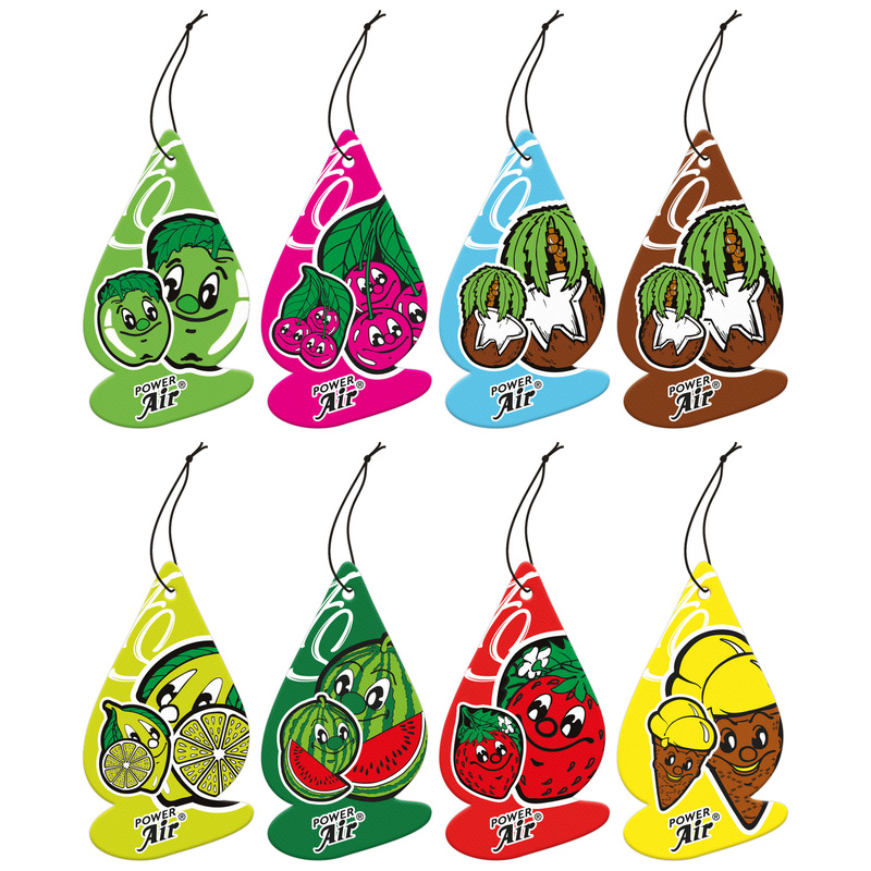 Αρωματικό Αυτοκινήτου Κρεμαστό Fresh Smile Power Air - MELON